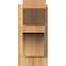 Ekena Millwork Westlake Slat Rough Sawn Outlooker, Western Red Cedar, 6"W x 12"D x 12"H OUT06X12X12WTL06RWR - alternate 3